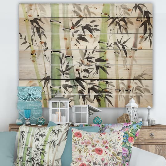 Designart - Bamboo Branches In The Forest II